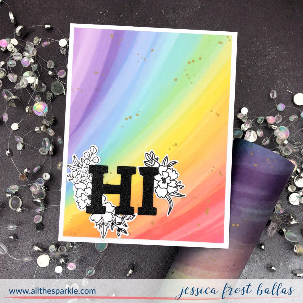 Hi by Jessica Frost-Ballas for Pinkfresh Studios