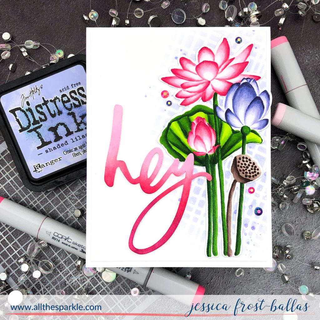 Hey by Jessica Frost-Ballas for Simon Says Stamp