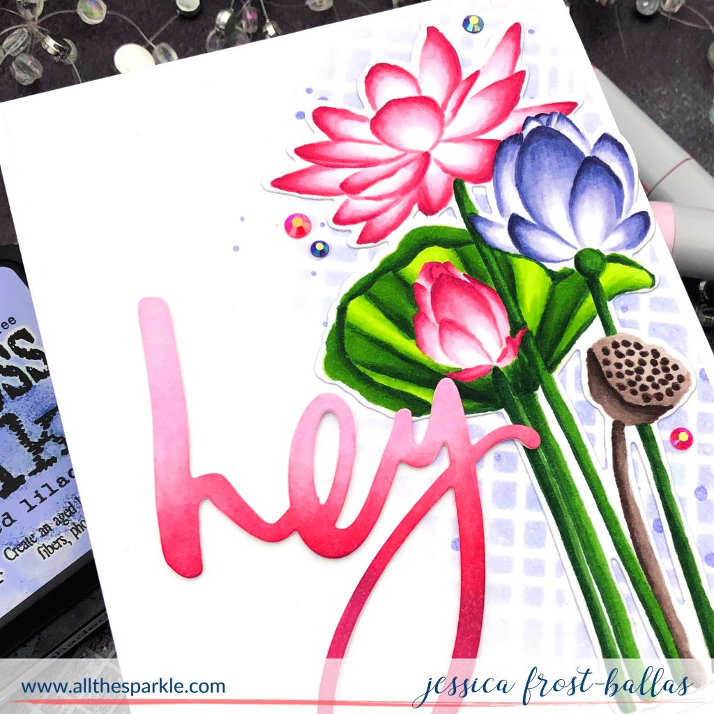 Hey by Jessica Frost-Ballas for Simon Says Stamp