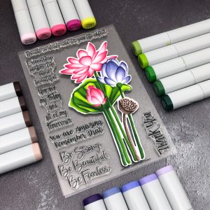 No-Line Copic Coloring - all the sparkle