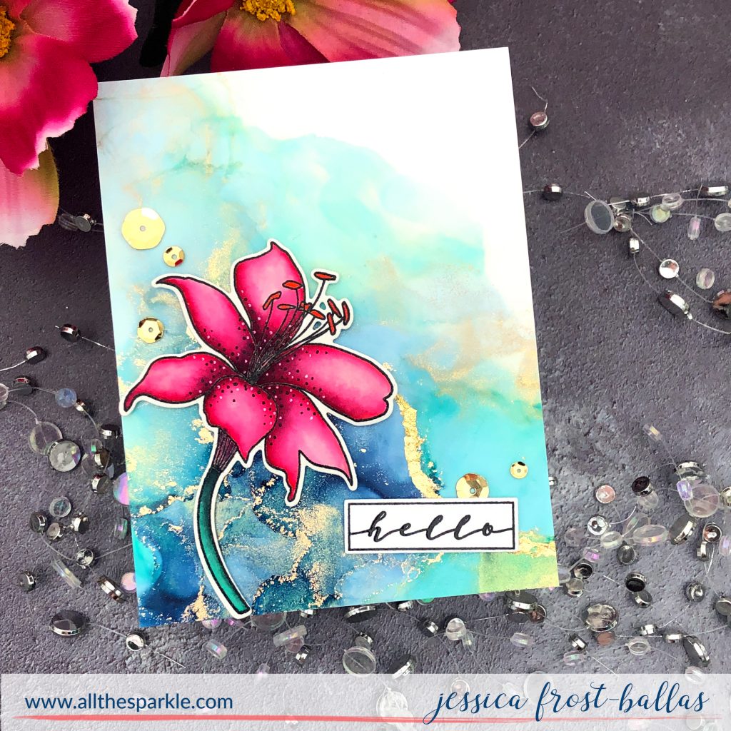 Hello by Jessica Frost-Ballas for Waffle Flower