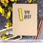 You Rule by Jessica Frost-Ballas for Simon Says Stamp