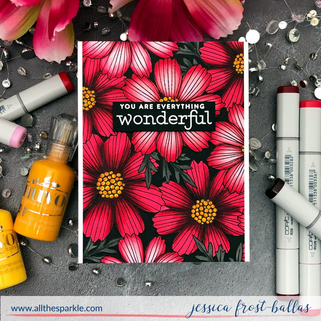 You Are Wonderful by Jessica Frost-Ballas for Simon Says Stamp