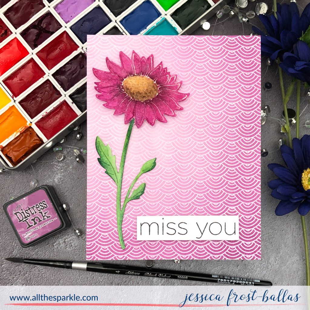 Miss You by Jessica Frost-Ballas for Simon Says Stamp