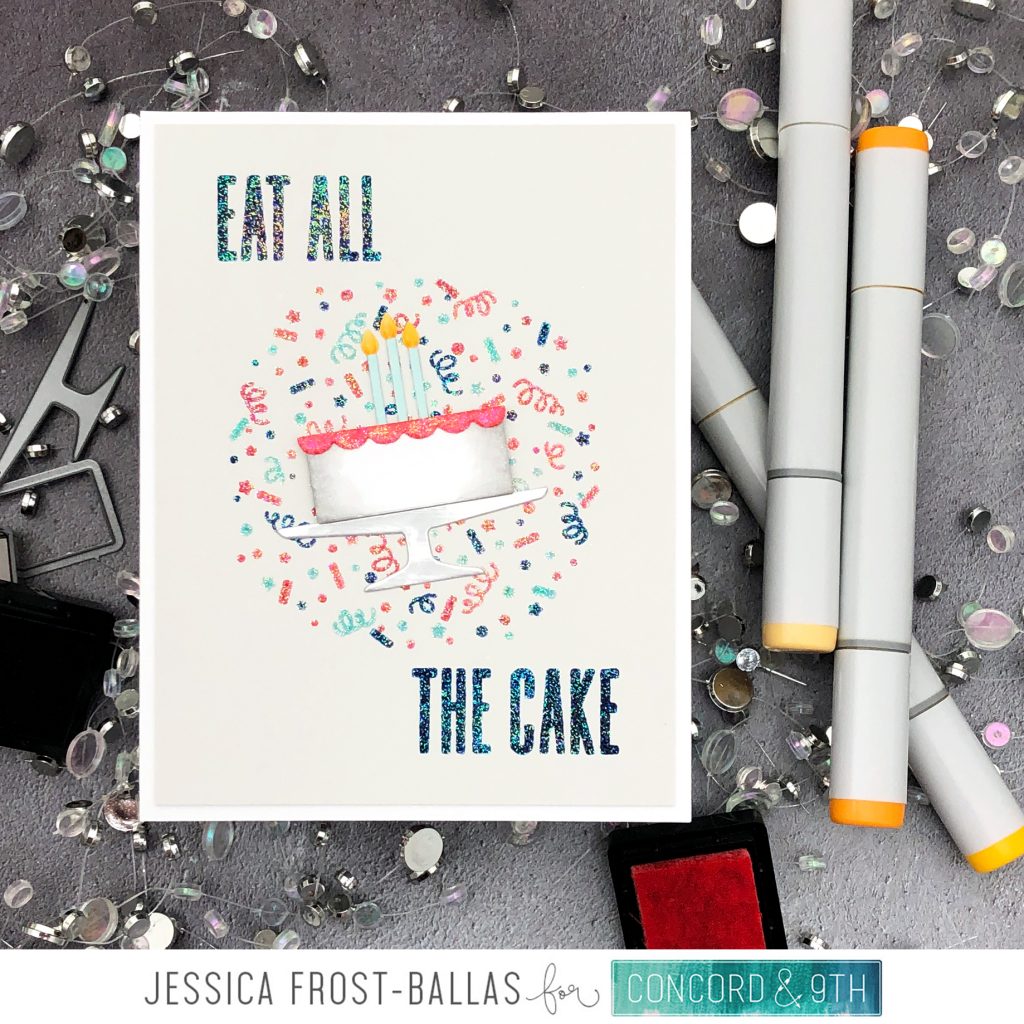 Eat All the Cake by Jessica Frost-Ballas for Concord & 9th