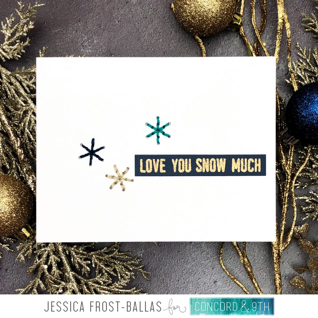 Love You Snow Much by Jessica Frost-Ballas for Concord & 9th