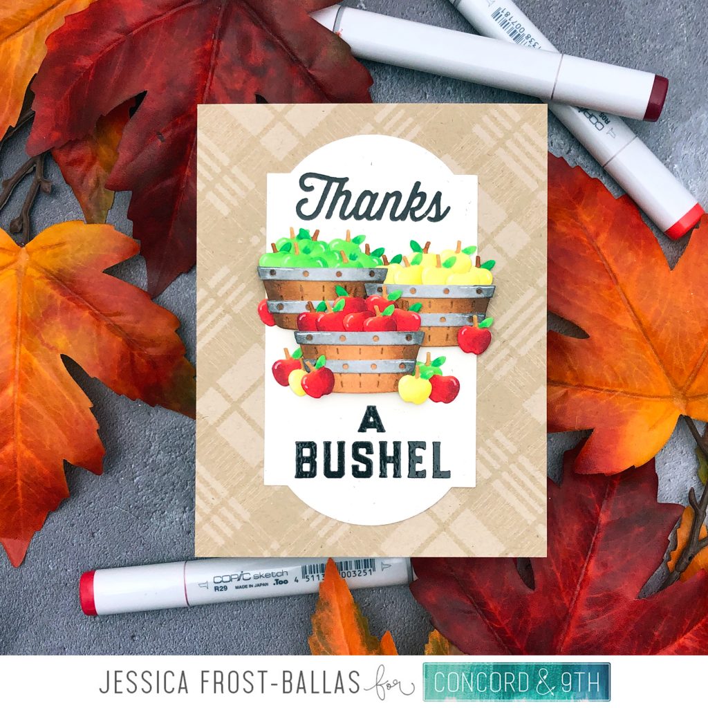 Thanks a Bushel by Jessica Frost-Ballas for Concord & 9th