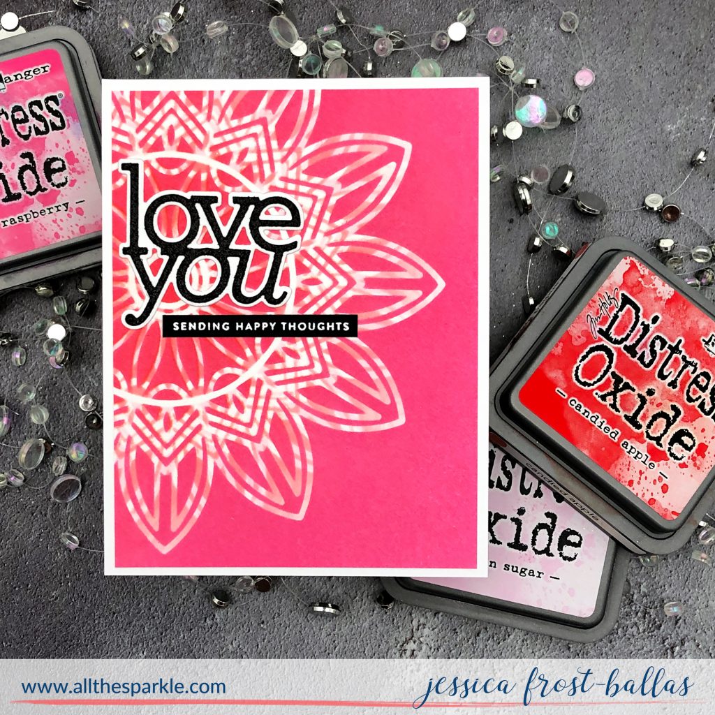 Love You by Jessica Frost-Ballas for Simon Says Stamp