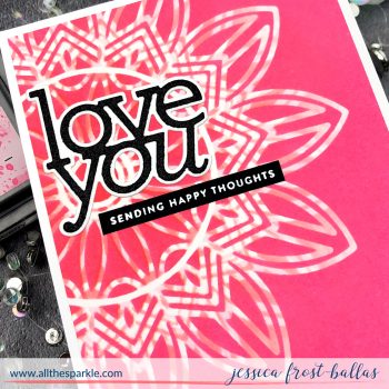 Love You by Jessica Frost-Ballas for Simon Says Stamp