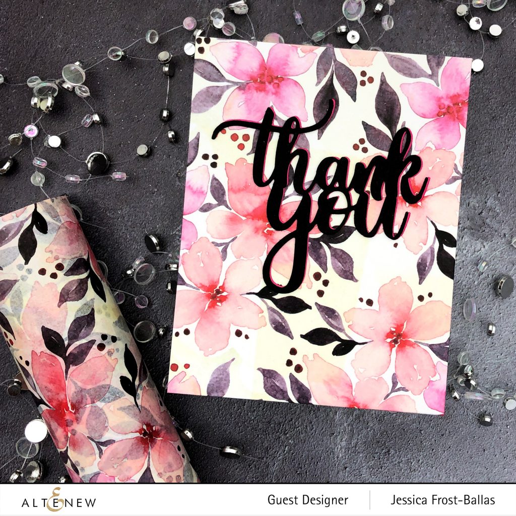 Thank You by Jessica Frost-Ballas for Altenew