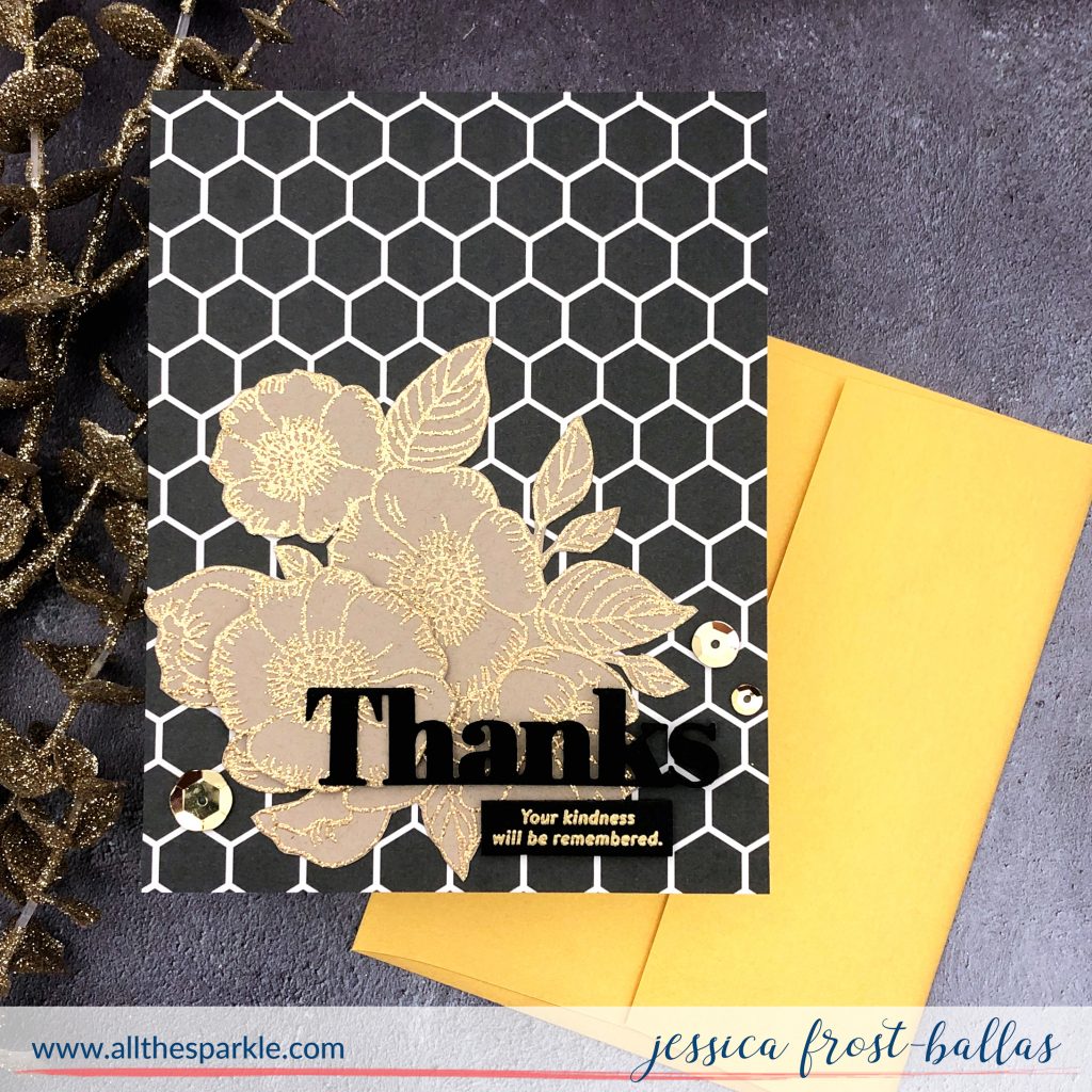 Thanks by Jessica Frost-Ballas for Simon Says Stamp