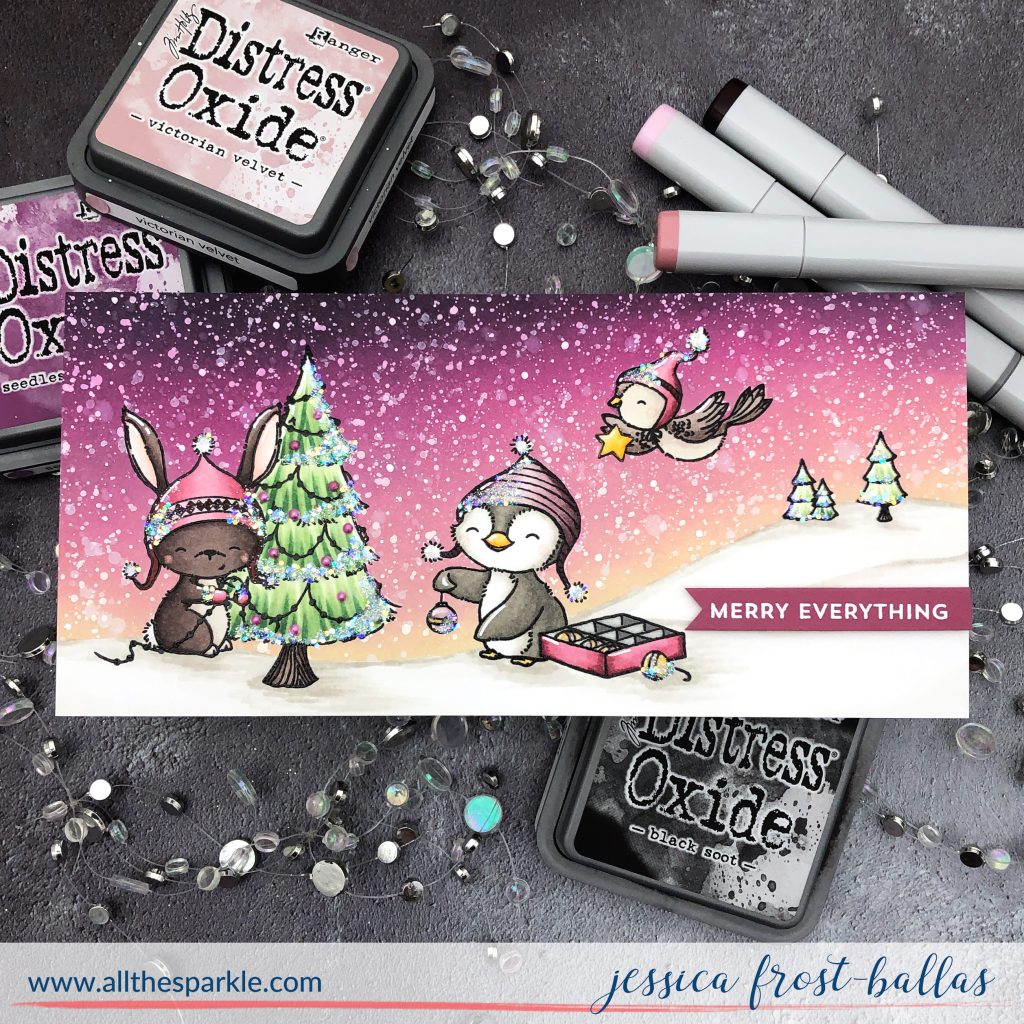 Merry Everything by Jessica Frost-Ballas for MFT Stamps