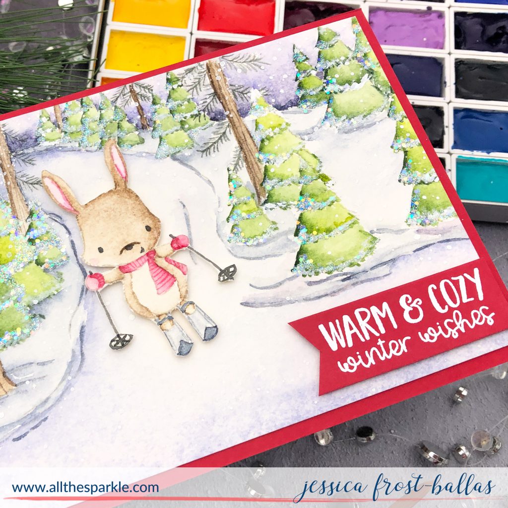 Ember Bunny by Jessica Frost-Ballas for Purple Onion Designs