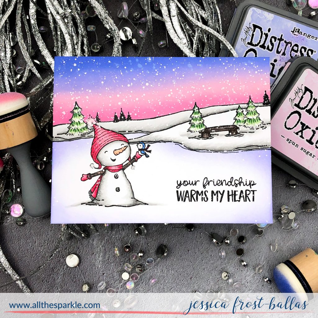 Bianca Snowman by Jessica Frost-Ballas for Purple Onion Designs