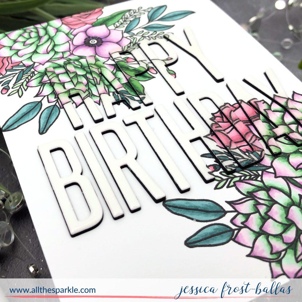 Fantasy Florals by Jessica Frost-Ballas for MFT Stamps