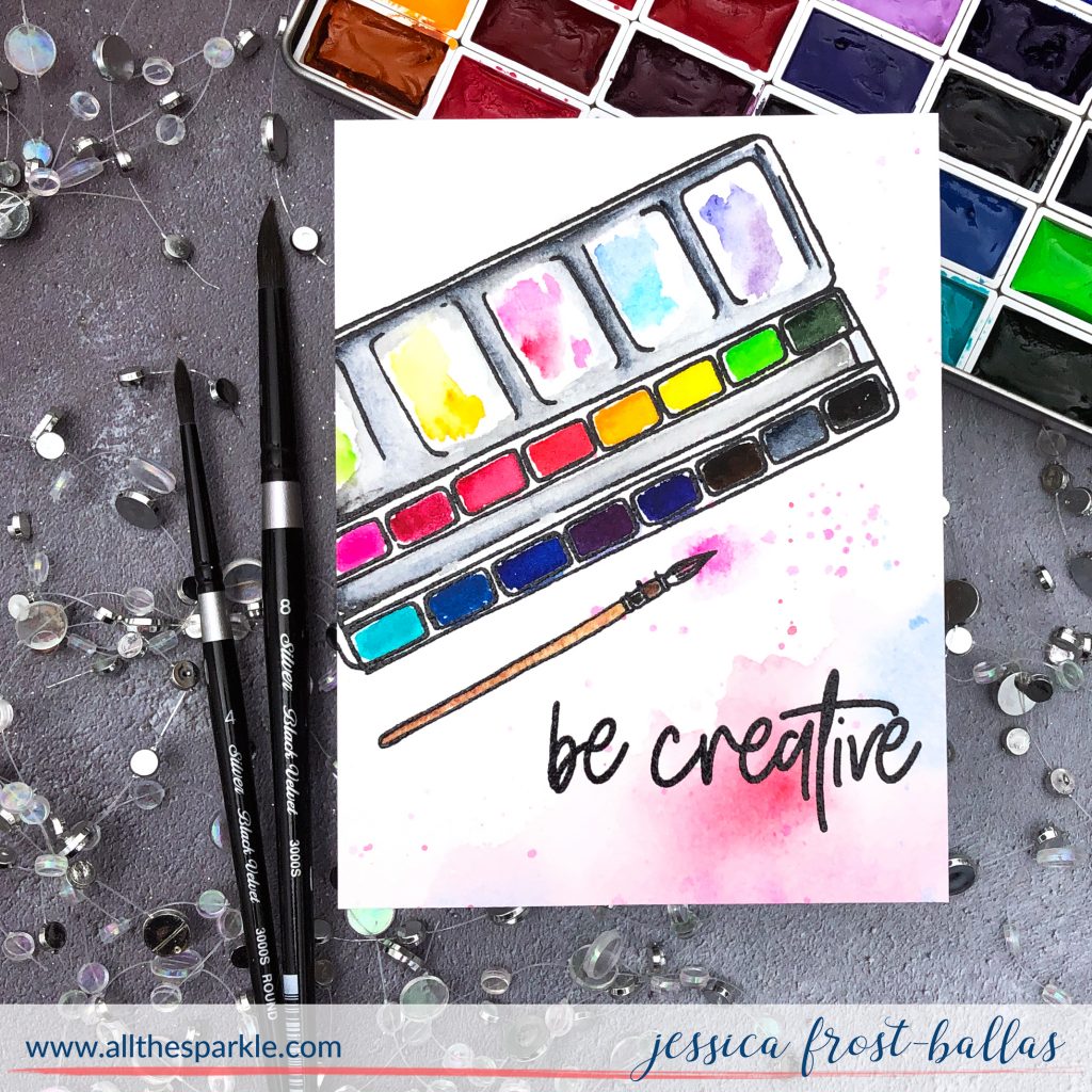 Be Creative by Jessica Frost-Ballas for Picket Fence Studios