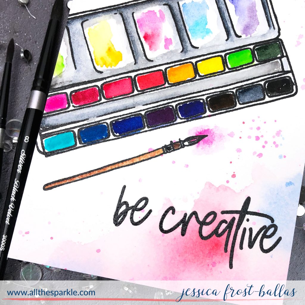 Be Creative by Jessica Frost-Ballas for Picket Fence Studios