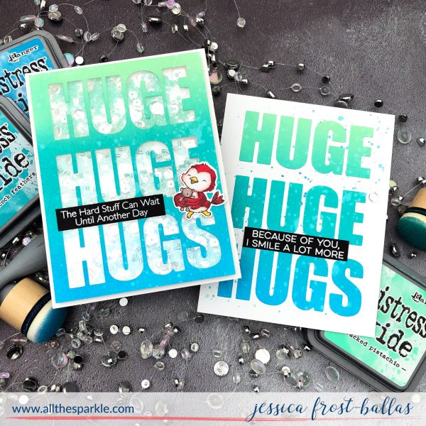 Huge Hugs by Jessica Frost-Ballas for MFT Stamps