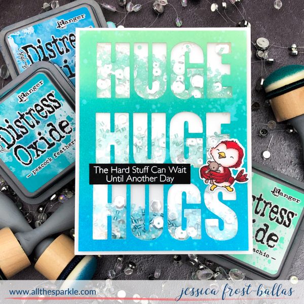 Huge Hugs by Jessica Frost-Ballas for MFT Stamps