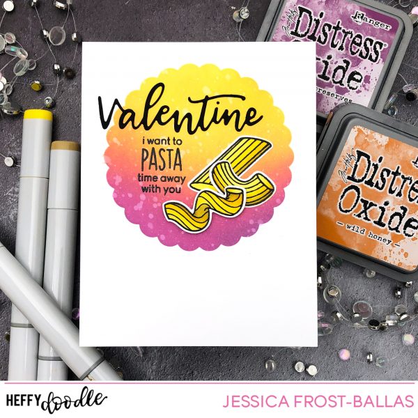 Pasta La Vista by Jessica Frost-Ballas for Heffy Doodle