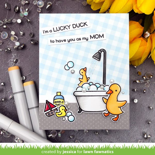 Lucky Duck by Jessica Frost-Ballas for Lawn Fawn