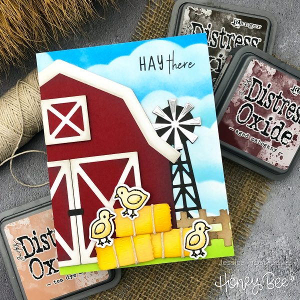 Hay There by Jessica Frost-Ballas for Honey Bee Stamps