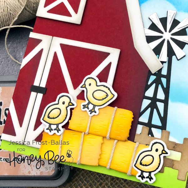Hay There by Jessica Frost-Ballas for Honey Bee Stamps