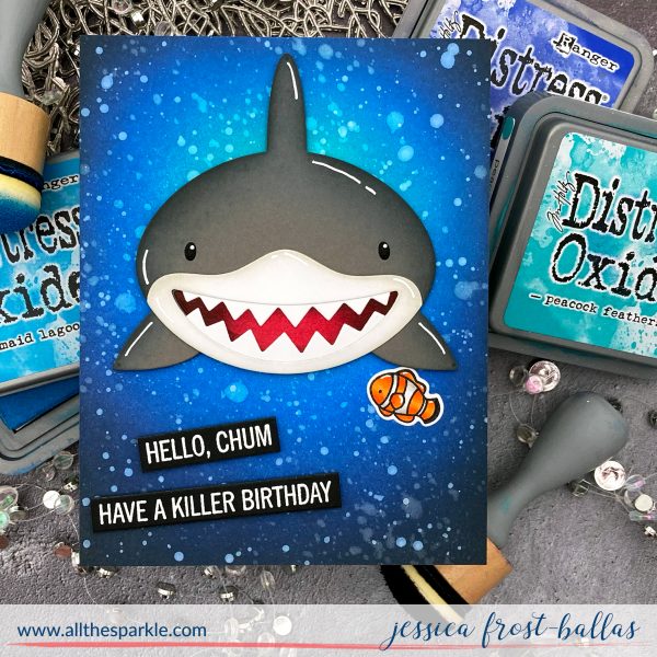 Hello Chum by Jessica Frost-Ballas for MFT Stamps