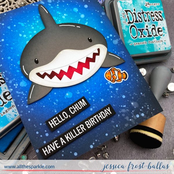 Hello Chum by Jessica Frost-Ballas for MFT Stamps