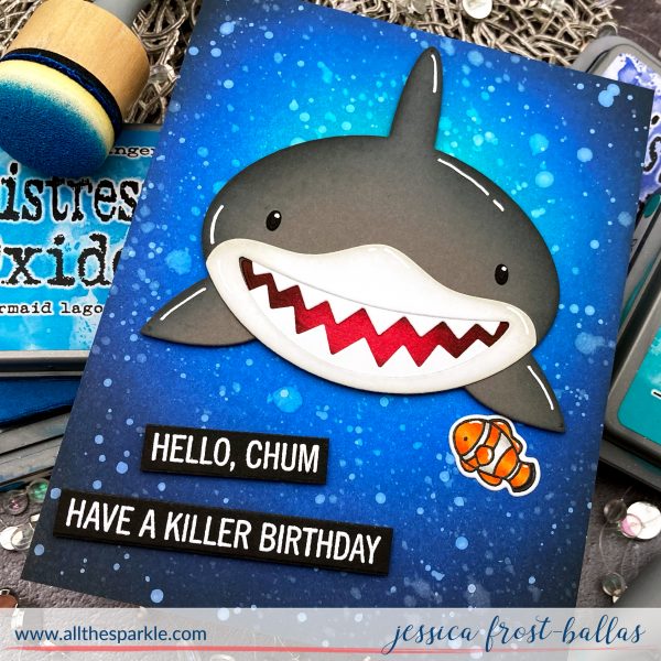 Hello Chum by Jessica Frost-Ballas for MFT Stamps