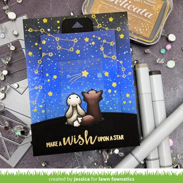 Make a Wish Upon a Star by Jessica Frost-Ballas for Lawn Fawnatics