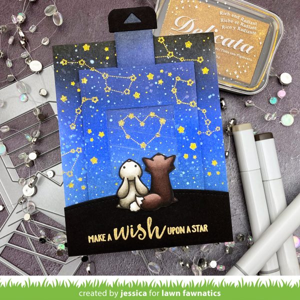 Make a Wish Upon a Star by Jessica Frost-Ballas for Lawn Fawnatics