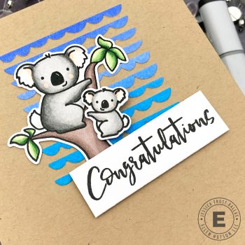 Congratulations by Jessica Frost-Ballas for Ellen Hutson