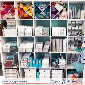 2020 Craft Room Tour, part 2 (VIDEO + GIVEAWAYS!) - all the sparkle