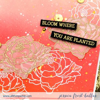 Flamingo Botanical by Jessica Frost-Ballas for The Rabbit Hole Designs