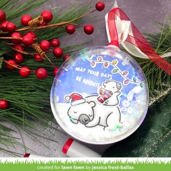 25 Days of Christmas Tags by Jessica Frost-Ballas for Lawn Fawn