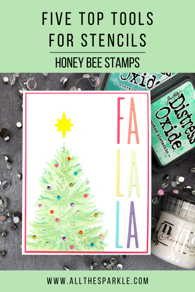 Five Top Tools for Stencils - Honey Bee Stamps