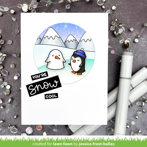 Snow Cool by Jessica Frost-Ballas for Lawn Fawn