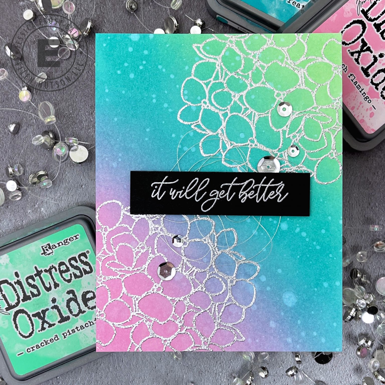 VIDEO: Distress Oxide Ink Blending Combos with Kitsch Flamingo - all ...