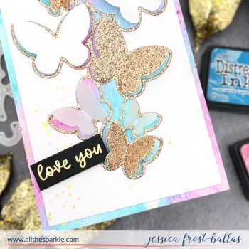 Flying Butterflies by Jessica Frost-Ballas for Waffle Flower