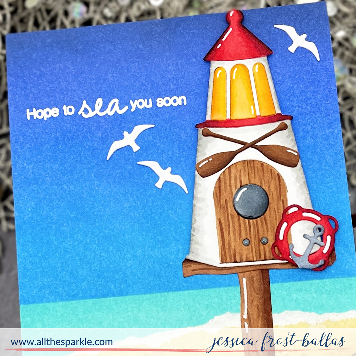 Birdhouses Through the Seasons by Jessica Frost-Ballas for Spellbinders