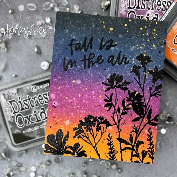 Bold Botanicals by Jessica Frost-Ballas for Honey Bee Stamps