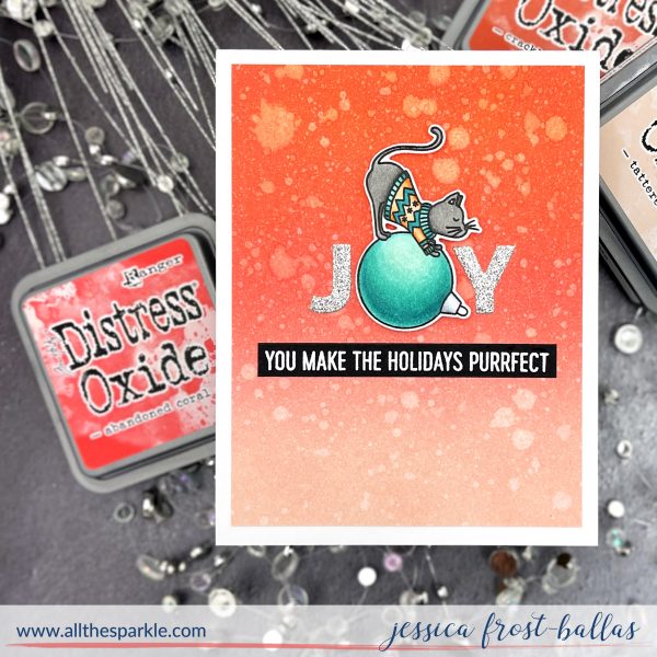 Joy by Jessica Frost-Ballas for MFT Stamps