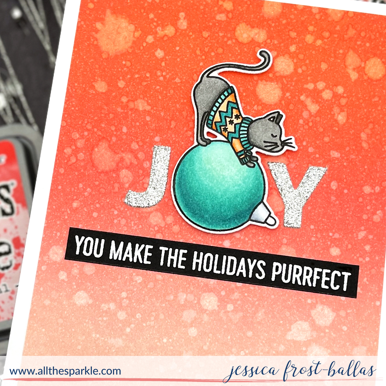 Joy by Jessica Frost-Ballas for MFT Stamps
