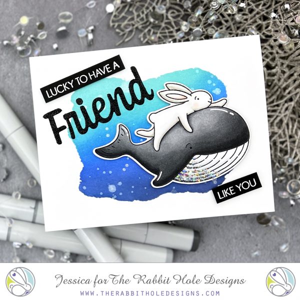 Faux Watercolor Wash by Jessica Frost-Ballas for The Rabbit Hole Designs