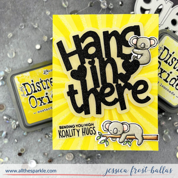 Hang in There by Jessica Frost-Ballas for Heffy Doodle