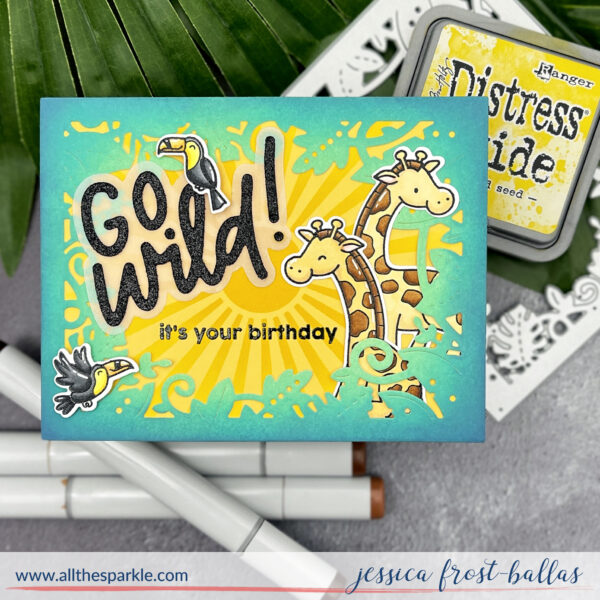 Go Wild by Jessica Frost-Ballas for Heffy Doodle