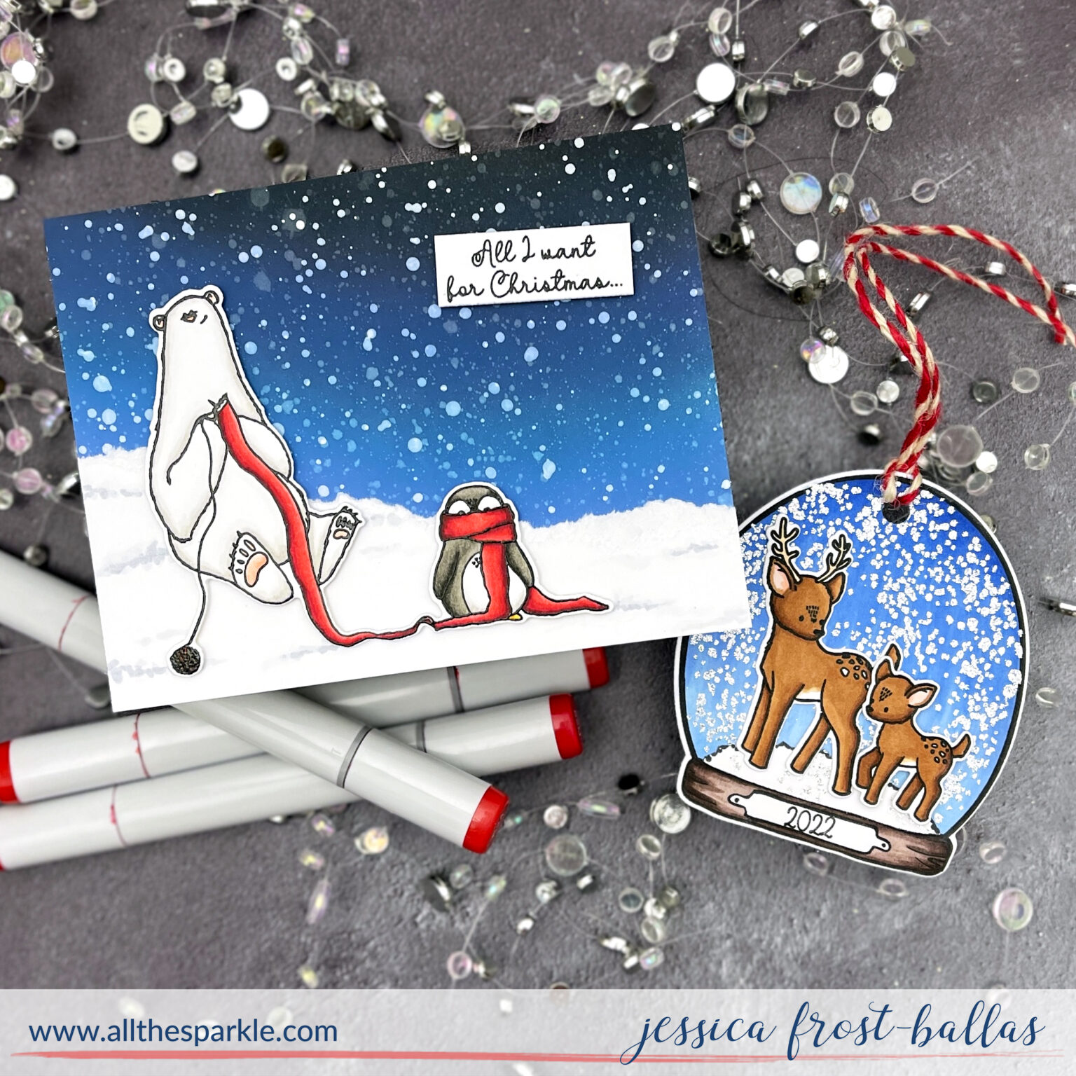 Colorado Craft Company Kris Lauren Christmas Bears Release (+GIVEAWAY ...